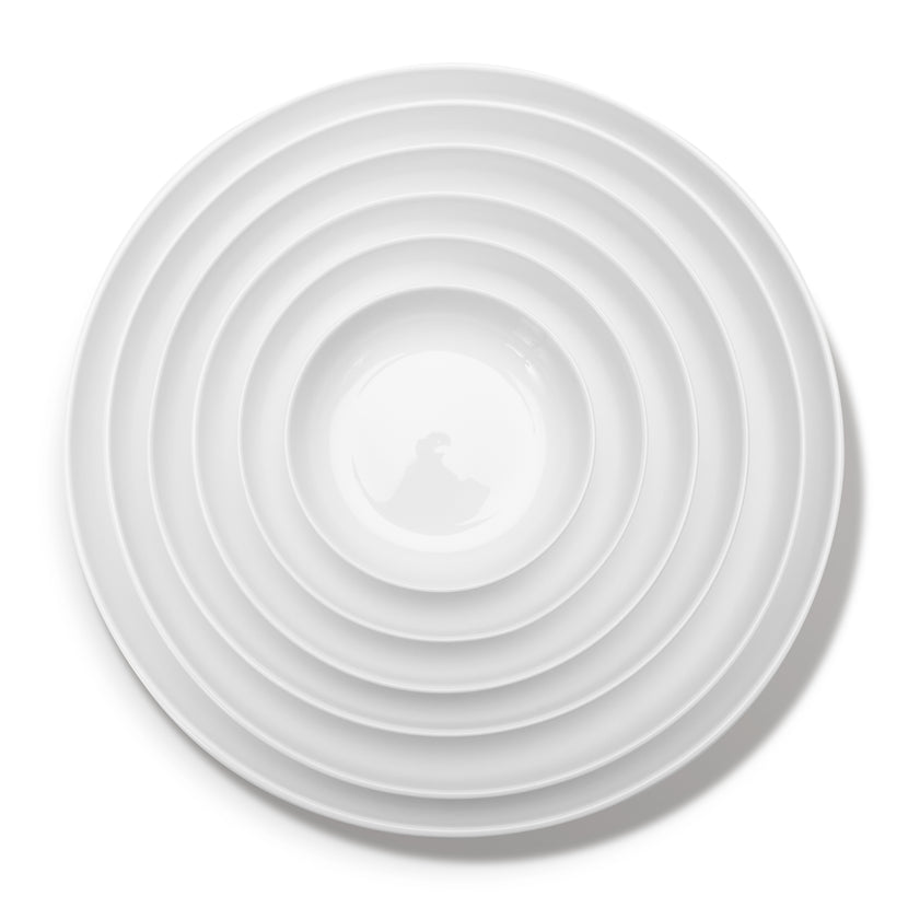 Base High Plate Xs White L 12 W 12 H 3 cm 4/Box