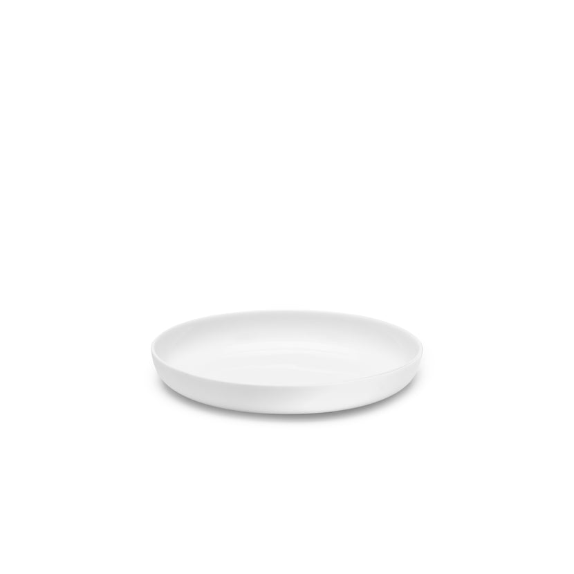 Base High Plate Glazed M White L 20 W 20 H 3 cm 4/Box