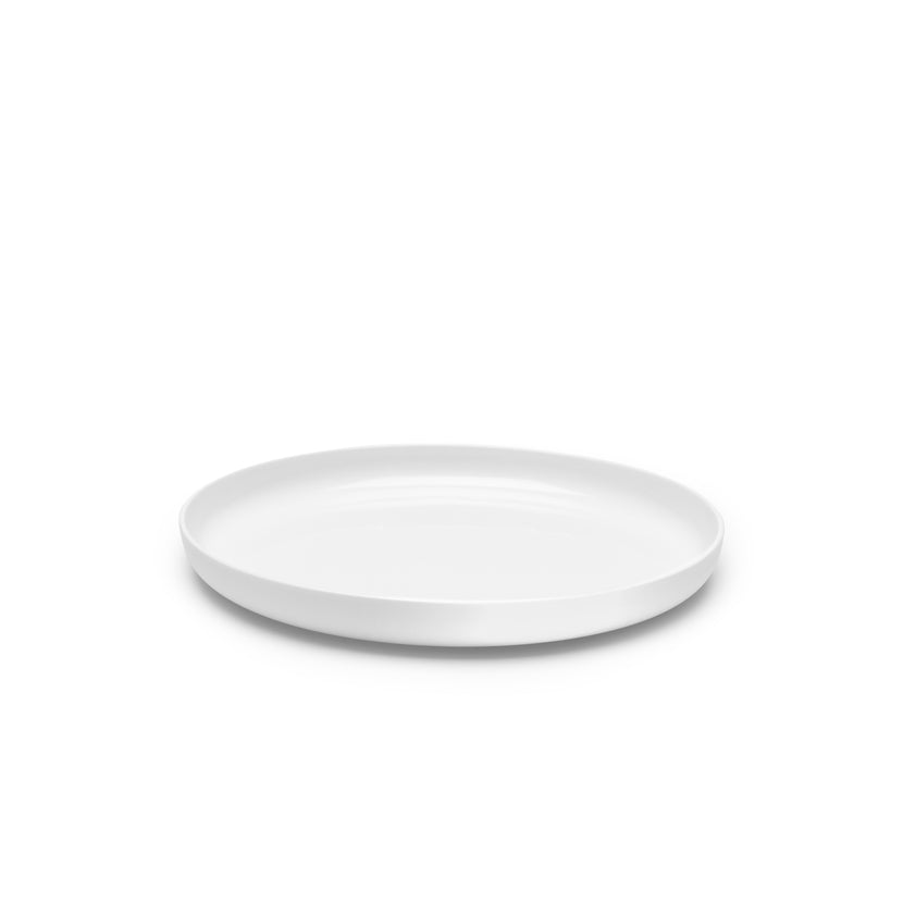 Base High Plate Glazed Xl White L 28 W 28 H 3 cm 2/Box