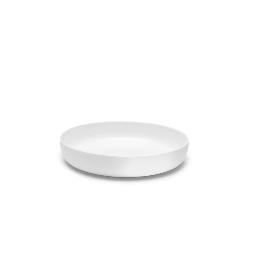 Base Deep Plate Glazed L White L 24 W 24 H 4.5 cm 4/Box