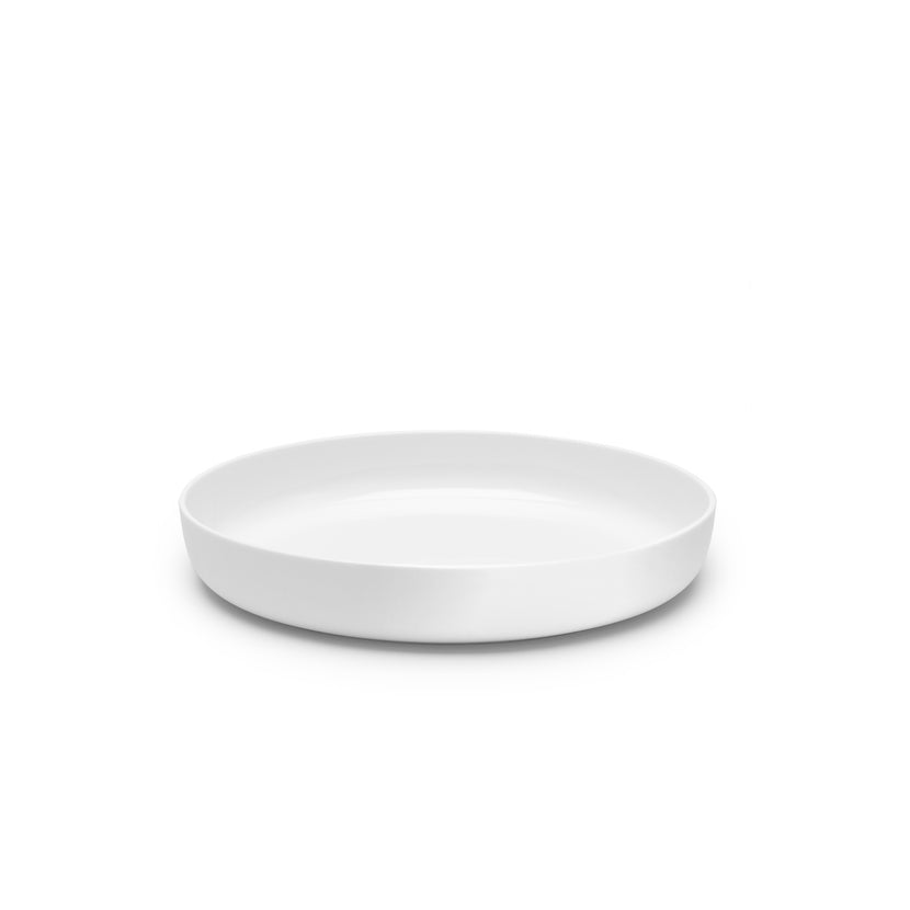 Base Deep Plate Glazed Xl White L 28 W 28 H 4.5 cm 4/Box