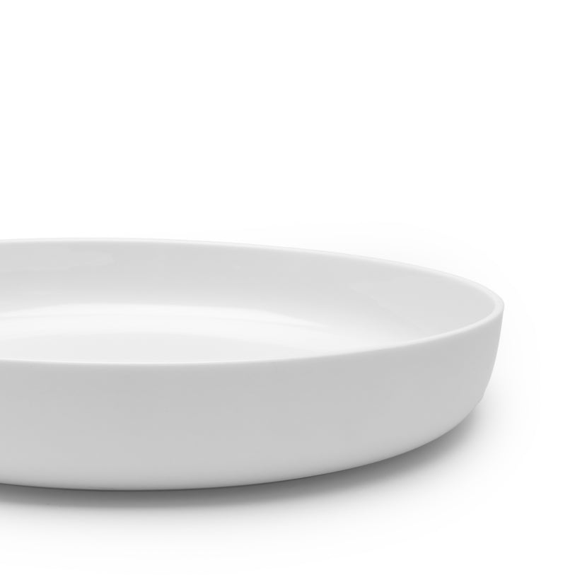 Base Deep Plate Xl White L 28 W 28 H 4.5 cm 4/Box