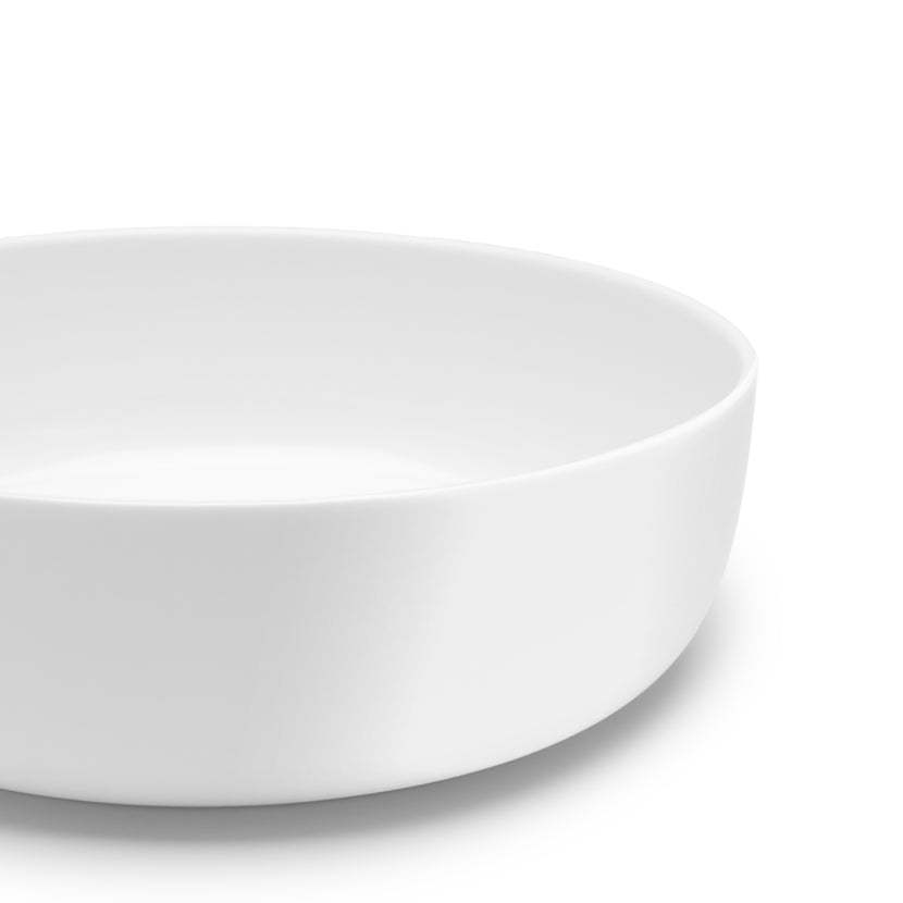 Base Low Bowl L White L 20 W 20 H 6 cm 2/Box