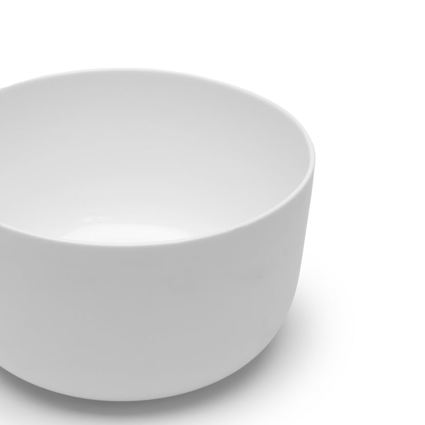 Base Deep Bowl M White L 16 W 16 H 9 cm 4/Box