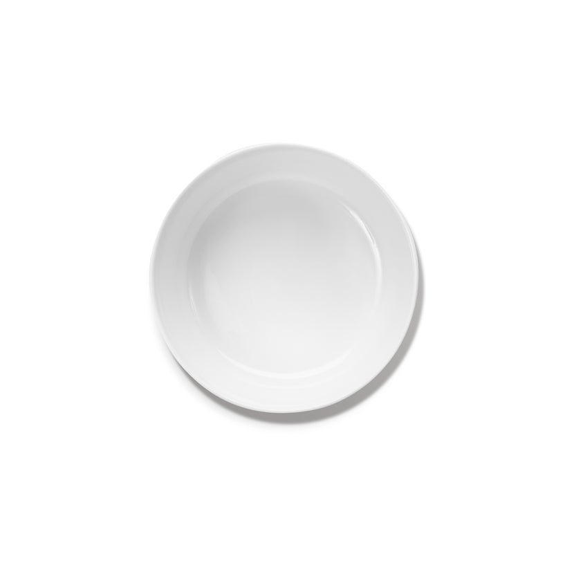 Base Deep Bowl L White L 20 W 20 H 9 cm 2/Box