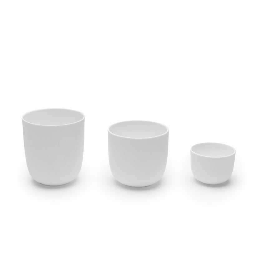 Base Espresso Cup Handle Glazed White L 6 W 6 H 4.5 4/Box