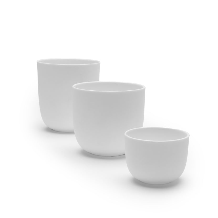 Base Espresso Cup Handle Glazed White L 6 W 6 H 4.5 4/Box