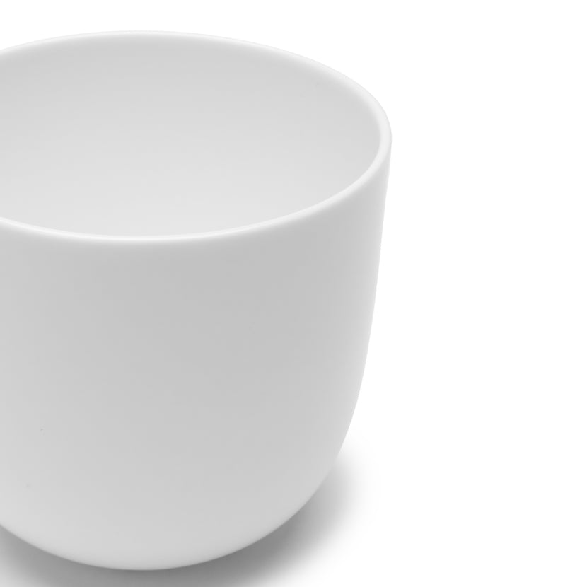 Base Coffee Cup W/O Handle White L 8 W 8 H 7.5 cm 4/Box