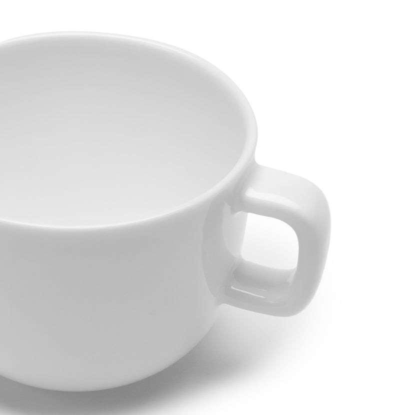 Base Espresso Cup Glazed White L 7.5 W 6 H 4.5 cm 4/Box