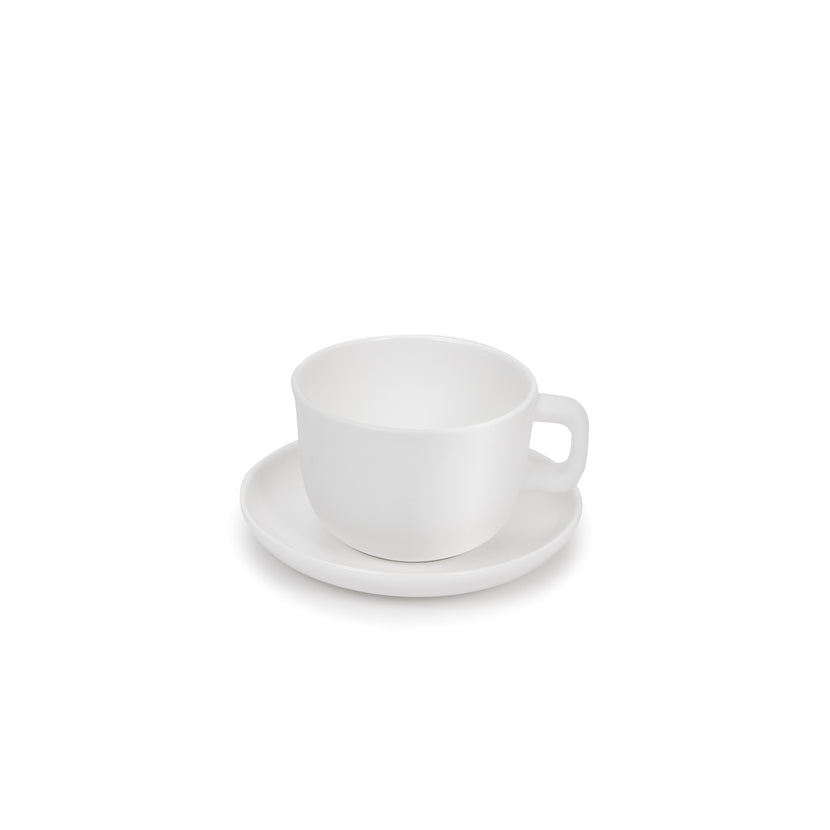 Base Espresso Cup Glazed White L 7.5 W 6 H 4.5 cm 4/Box