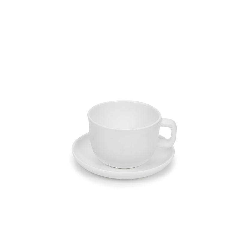 Base Saucer Espresso Cup White L 9 W 9 H 1.5 cm 4/Box