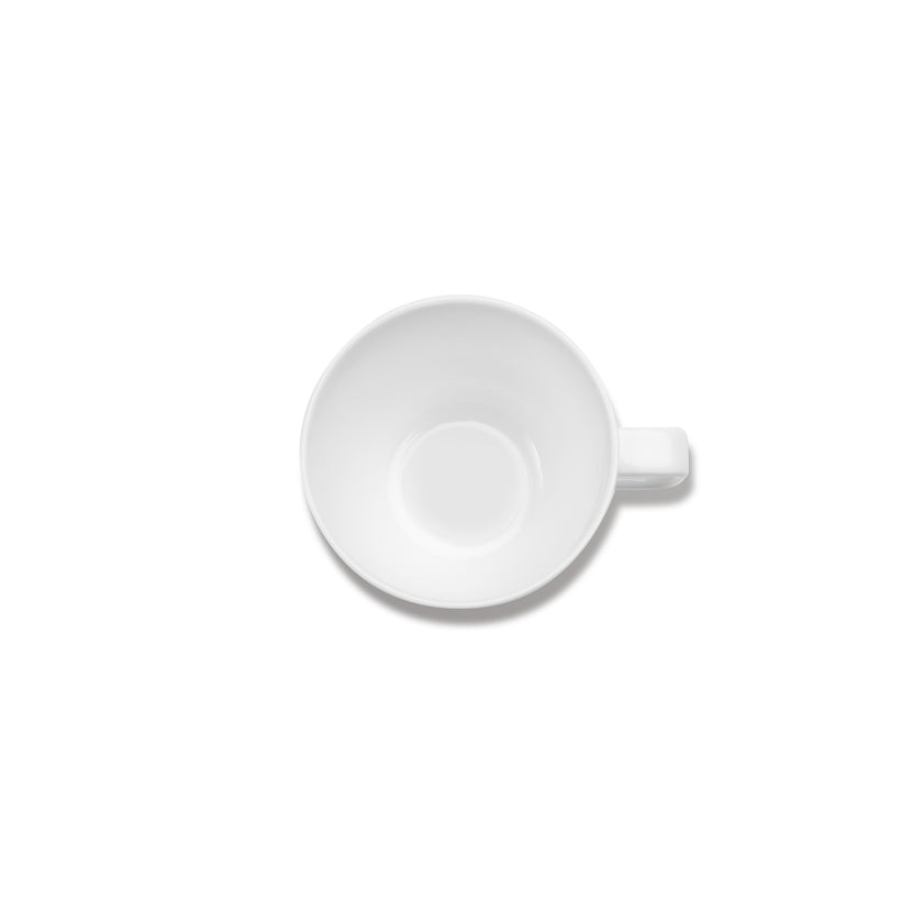 Base Coffee Cup Glazed White L 10 W 8 H 7.5 cm 4/Box