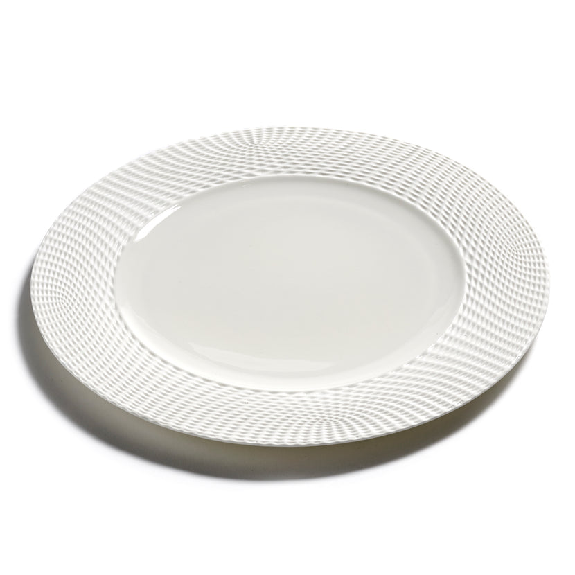 Nido Plate L White L 29 W 29 H 1.9 cm 2/Box