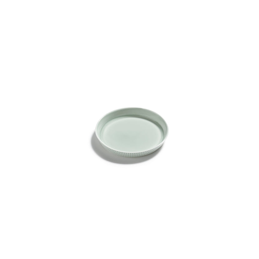 Nido Plate Raised Edge Xs Green L 10 W 10 H 1.4 cm 8/Box