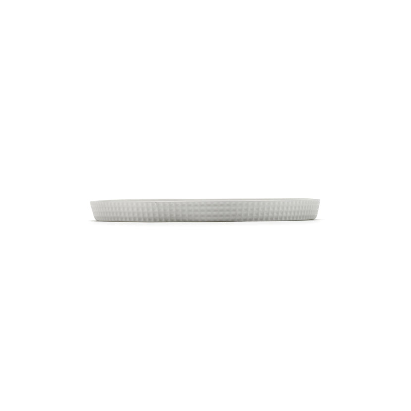 Nido Plate Raised Edge L White L 20 W 20 H 1.7 cm 4/Box