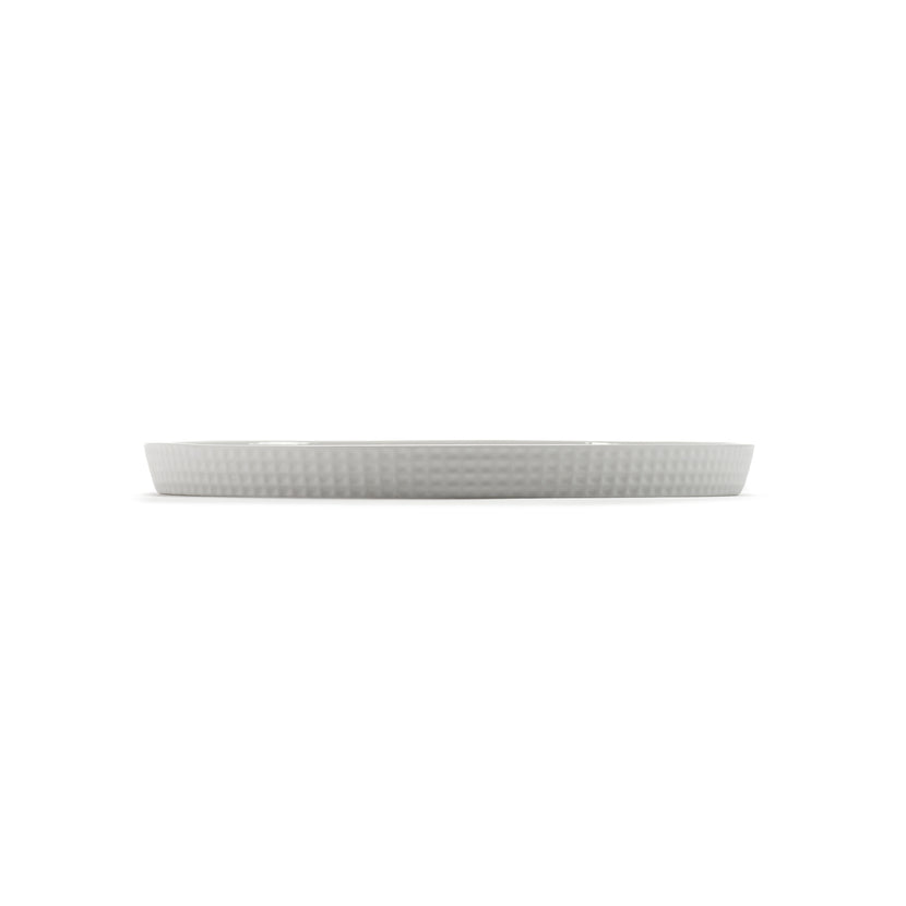 Nido Plate Raised Edge Xl White L 24 W 24 H 1.9 cm 4/Box