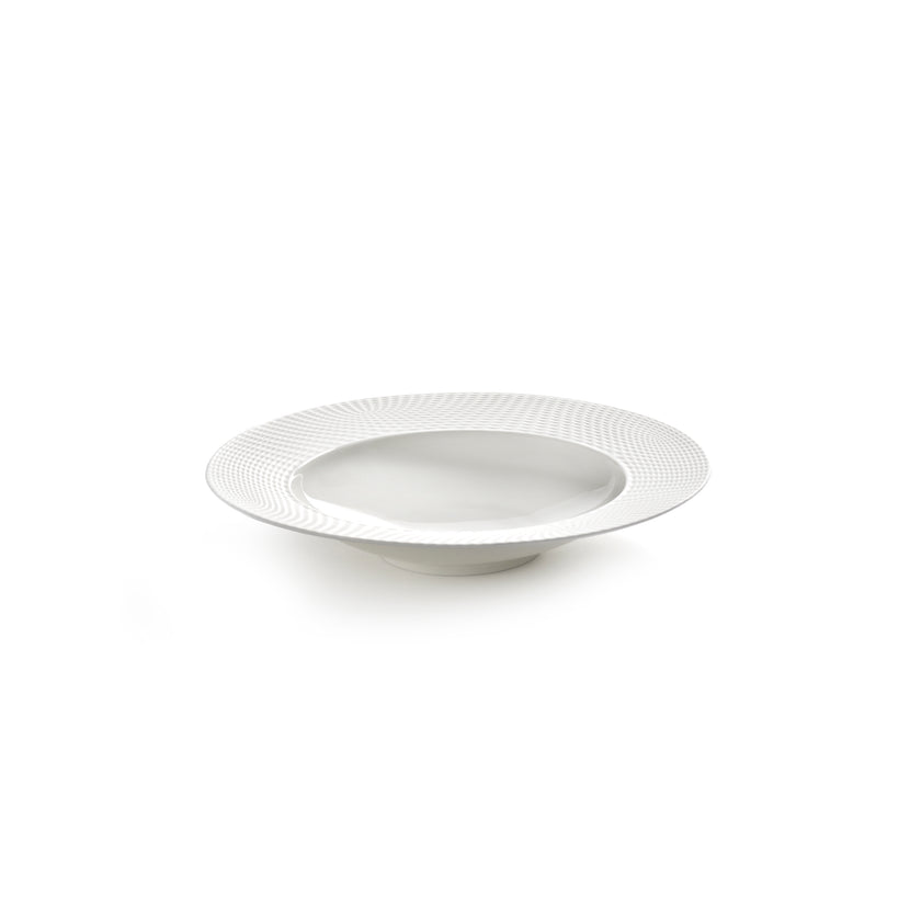 Nido Deep Plate S White L 18 W 18 H 3.2 cm 4/Box