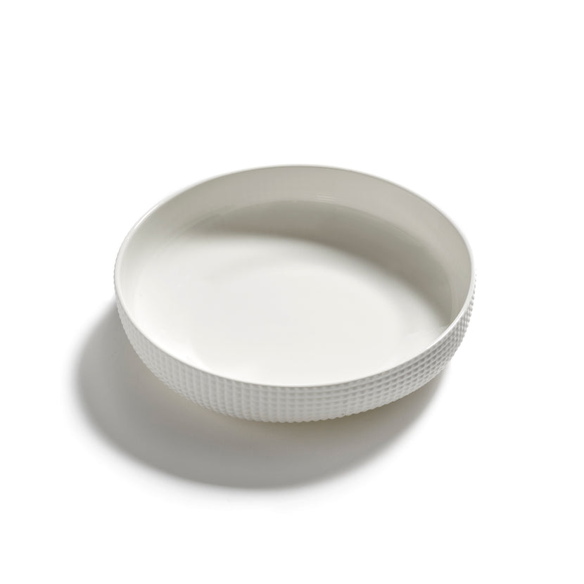 Nido Serving Plate Round M White L 21 W 21 H 5 cm 2/Box