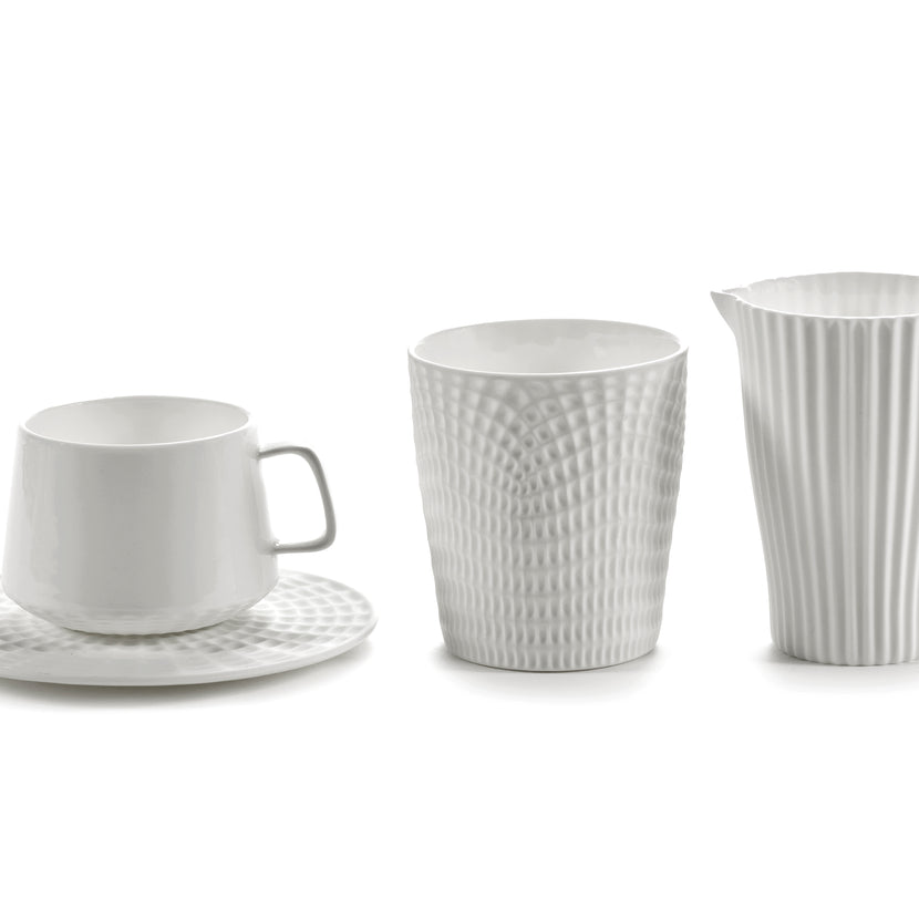 Nido Cappuccino Cup White L 8.5 W 7 H 7.5 cm 4/Box