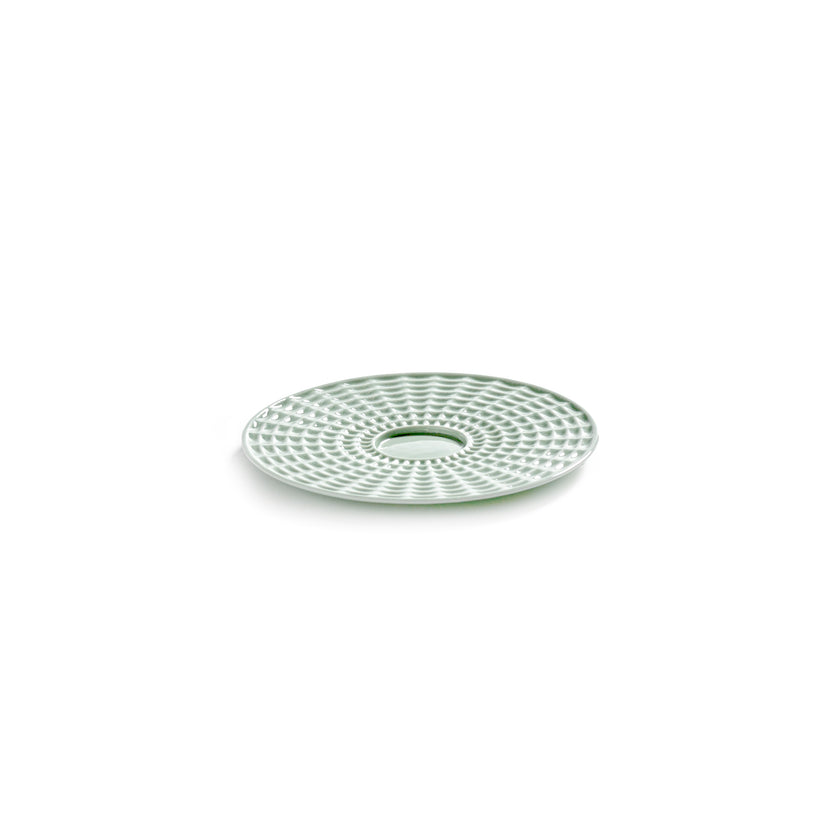 Nido Saucer Tea Cup Green L 14.5 W 14.5 H 0.1 cm 4/Box