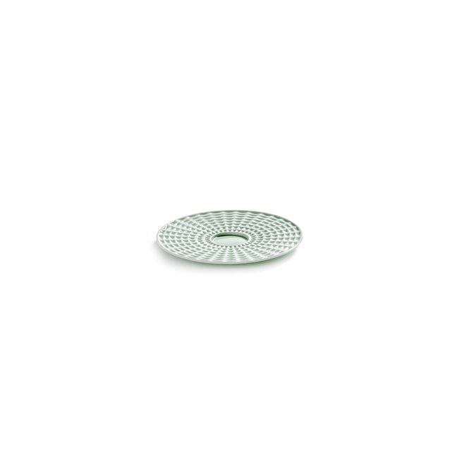 Nido Saucer Tea Cup Green L 14.5 W 14.5 H 0.1 cm 4/Box