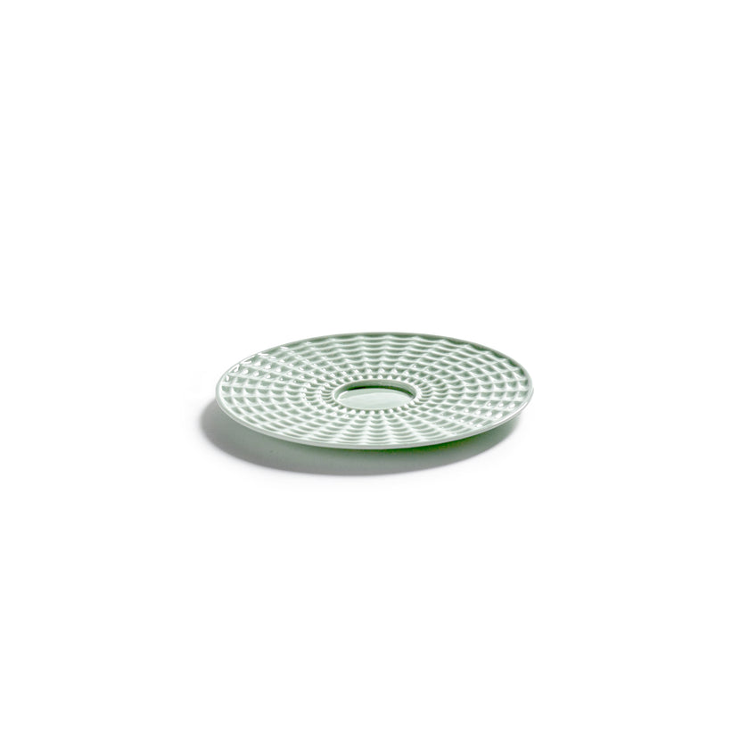 Nido Saucer Tea Cup Green L 14.5 W 14.5 H 0.1 cm 4/Box