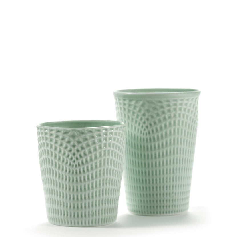 Nido Cup °2 Green L 5.5 W 5.5 H 6.5 cm 8/Box