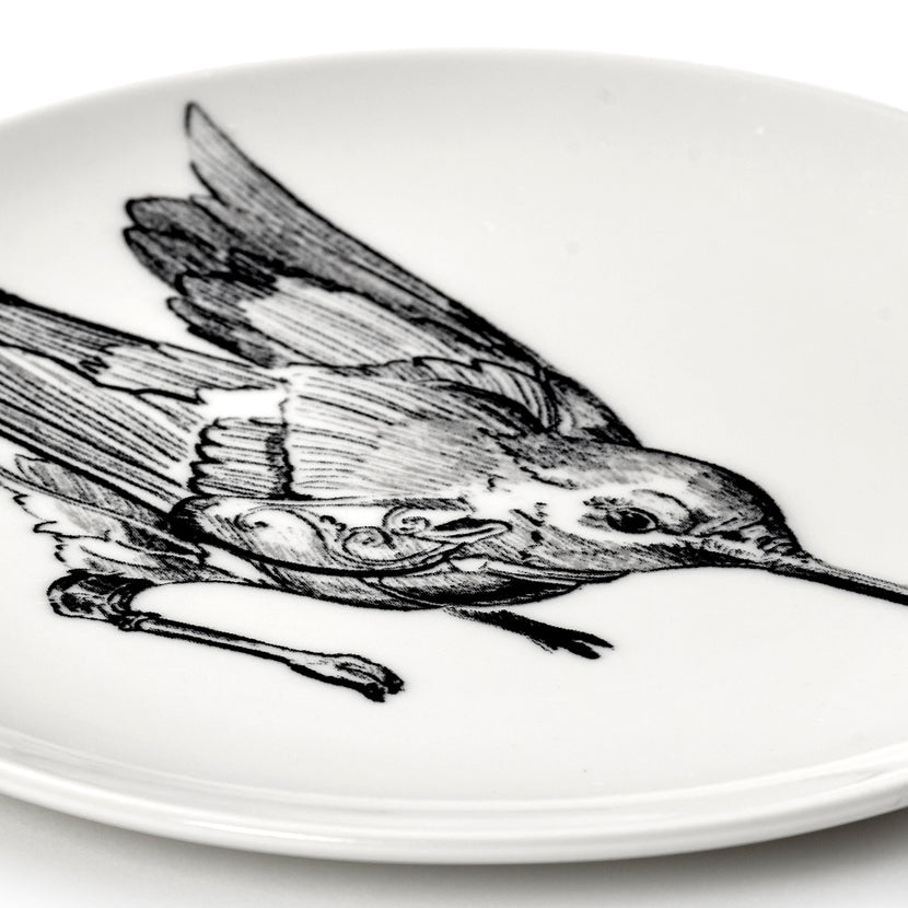 Tomorrowland Bread Plate Hummingbird 8/Box