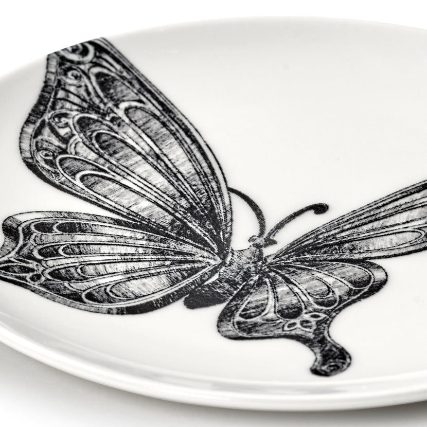 Tomorrowland Bread Plate Butterfly 8/Box