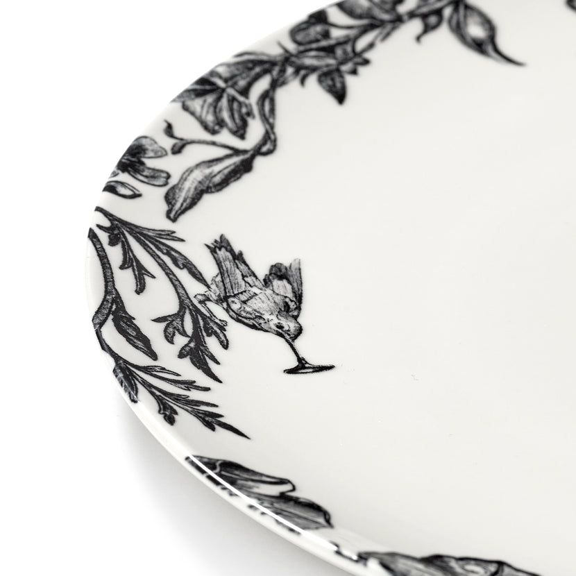 Tomorrowland Plate L Enchanted Garden 4/Box