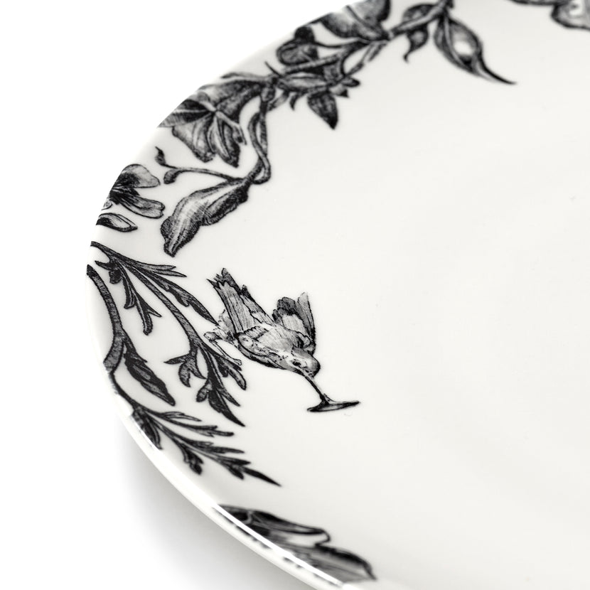 Tomorrowland Plate Xl Enchanted Garden 2/Box