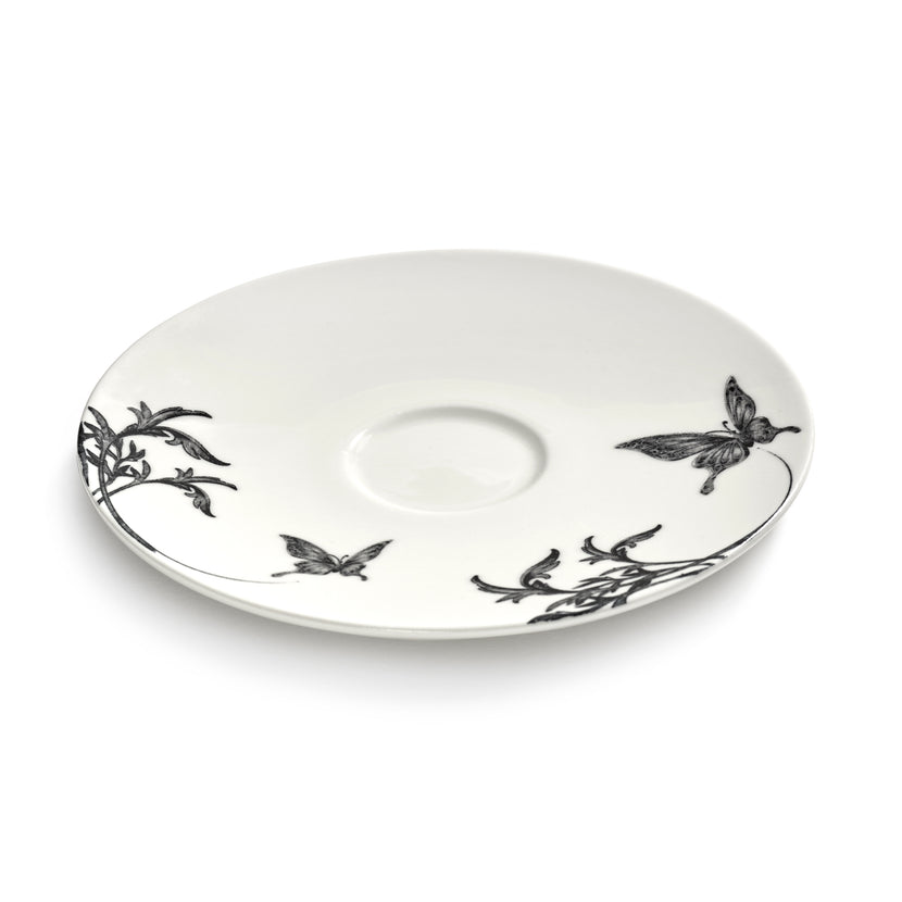 Tomorrowland Saucer Cappuccino Cup Butterfly Ballet 4/Box