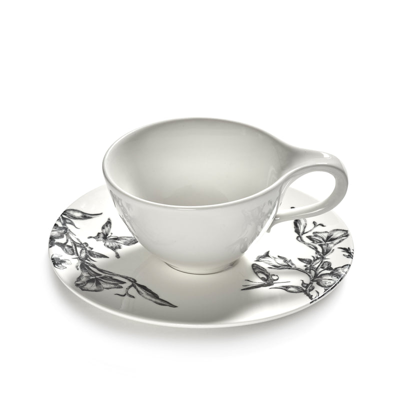 Tomorrowland Saucer Tea Cup Magical Blossom 4/Box