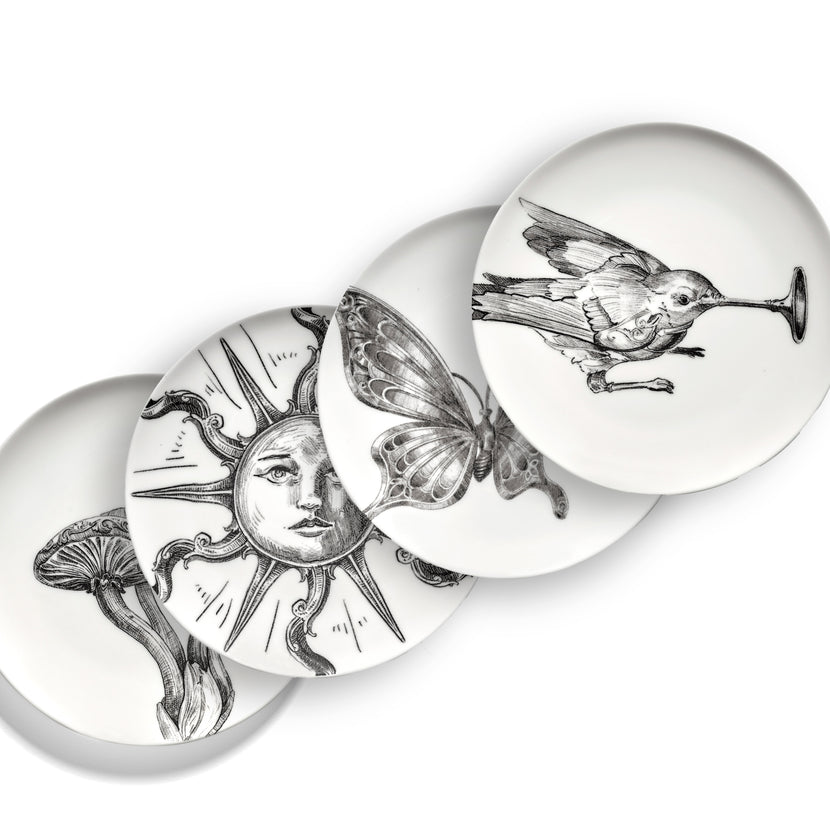 Tomorrowland Bread Plate Set/4 4/Box