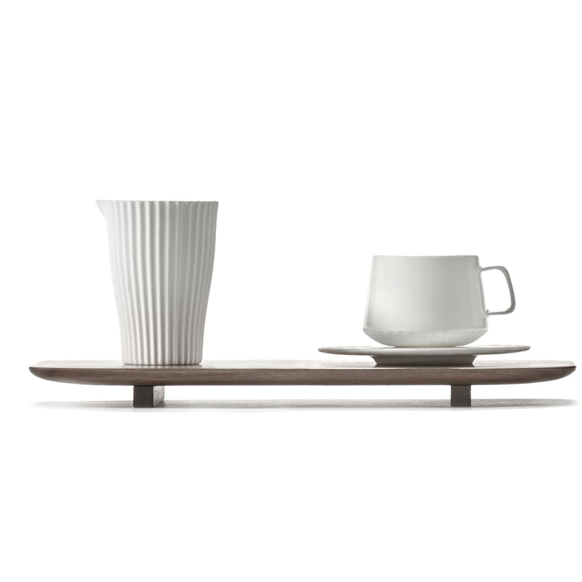 Nido Tray S Walnut L 24 W 12 H 1.8 cm 2/Box