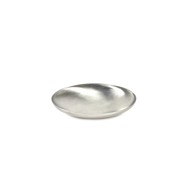 Bowl M Brushed Steel 2/box