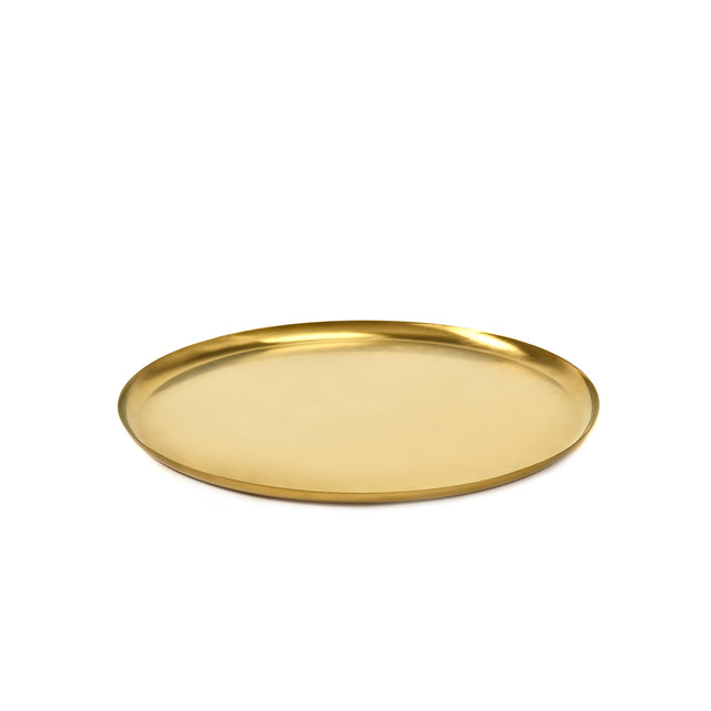 Serving Dish L Gold 1/box
