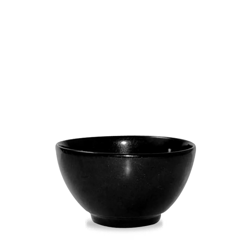 Metallic Black Spark Bowl 550ml 6/box