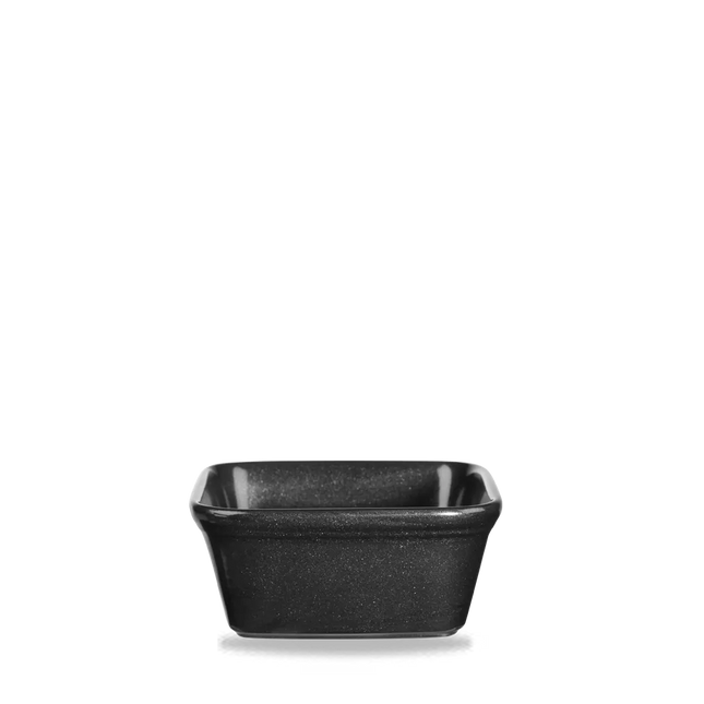 Metallic Black Square Pie Dish 450ml 12/box