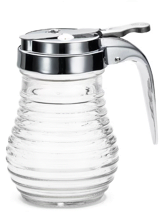 Syrup Dispenser 6 oz with Chrome Plated Top 12/box