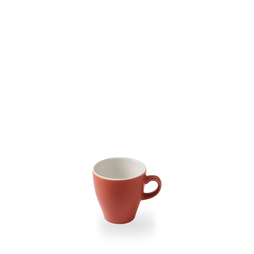 Churchill Paprika Tulip Cup 280 ml – porseleinen koffiekop in paprika kleur – set van 12 – APS Glass & Bar Supply

