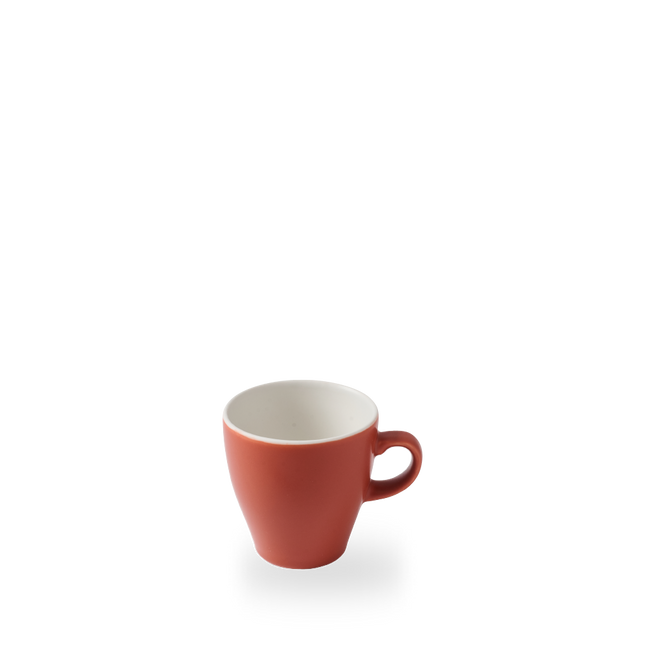 Churchill Paprika Tulip Cup 450 ml – porseleinen koffiekop in paprika kleur – set van 6 – APS Glass & Bar Supply

