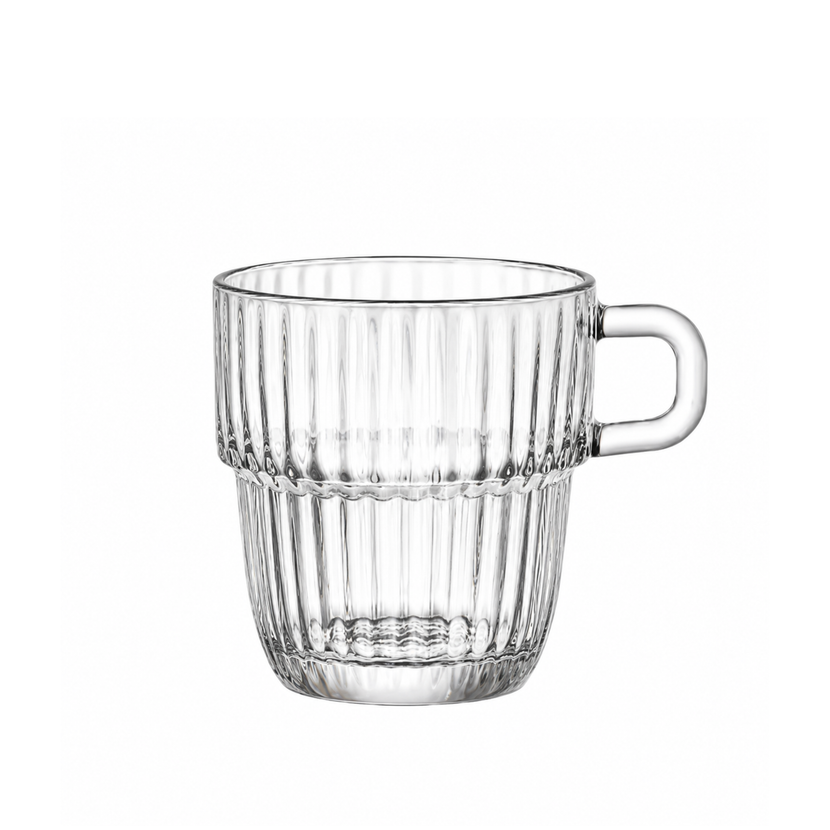 Barshine theeglas 250 ml – stapelbaar warmtebestendig glas voor thee en warme dranken in de horeca