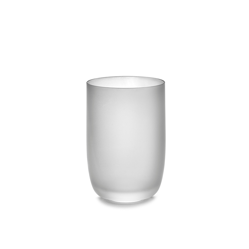 Base Glass L Frosted White L 8 W 8 H 12 cm 8/Box