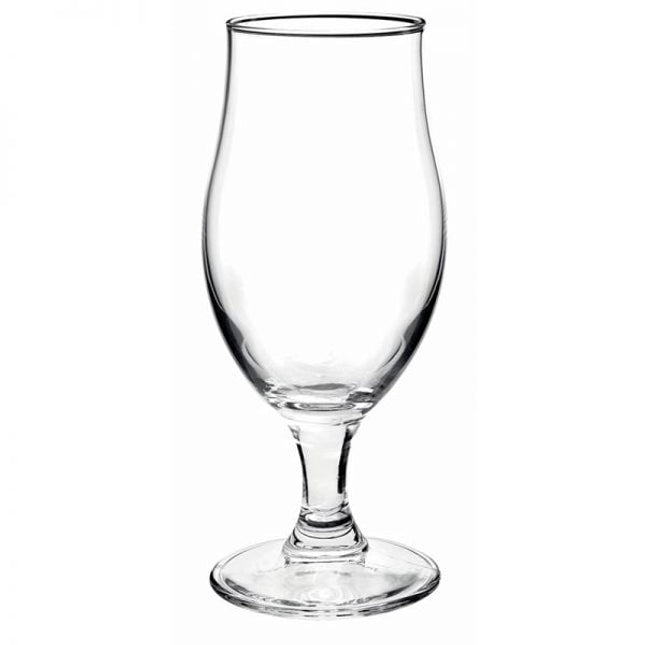 Bierglas Executive 375 ml van Bormioli Rocco – stijlvol en stevig bierglas voor horeca en thuisgebruik, verkrijgbaar bij APS Glass & Bar Supply.