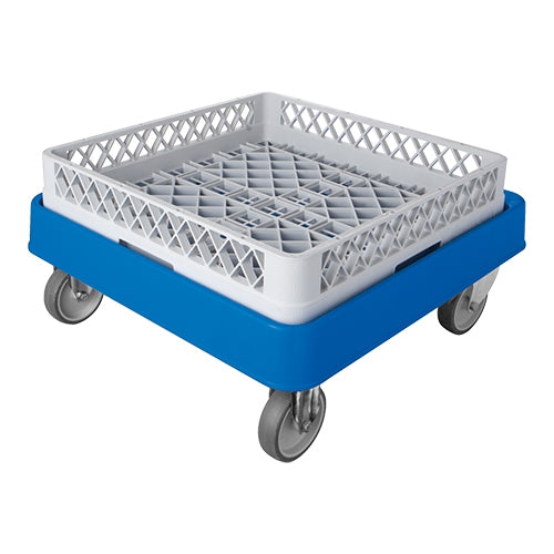 Basket transport trolley