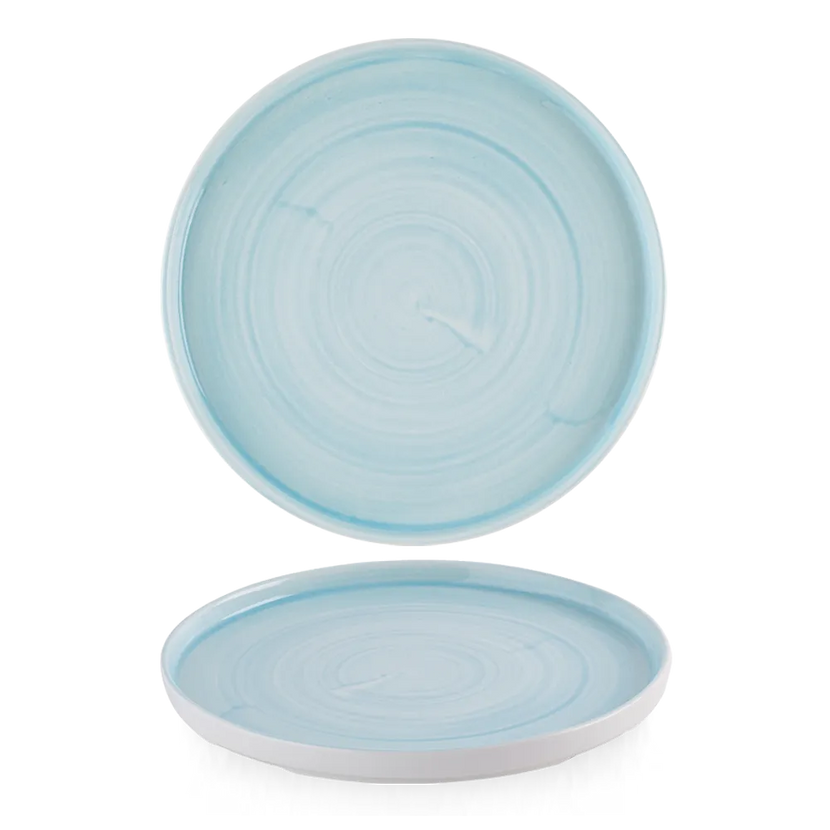 Stonecast Canvas Breeze Walled Plate 28cm 6/box