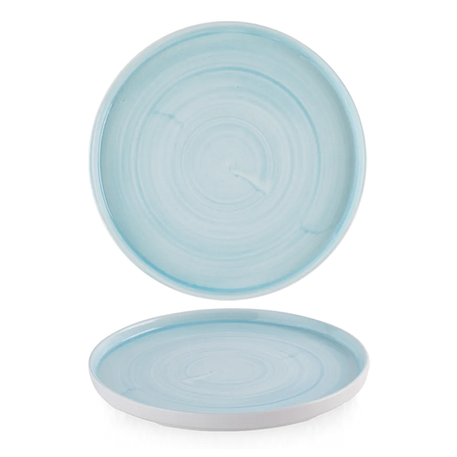Stonecast Canvas Breeze Walled Plate 27.5cm 6/box