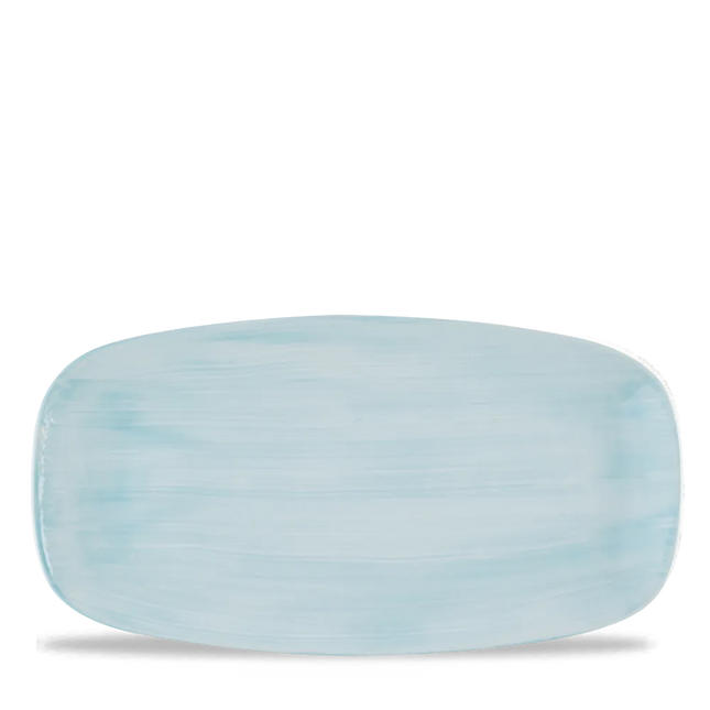 Stonecast Canvas Breeze Oblong Plate 29.8cmx15.3cm 12/box