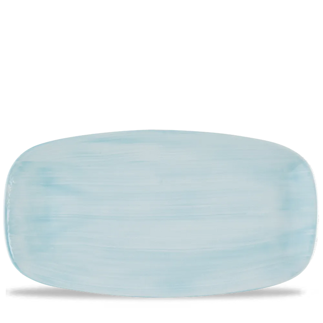 Stonecast Canvas Breeze Oblong Plate 35.5cmx18.9cm 6/box